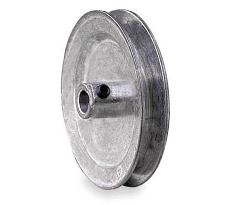 1.75" x 3/8" Single Groove Fixed Bore Die Cast Pulley