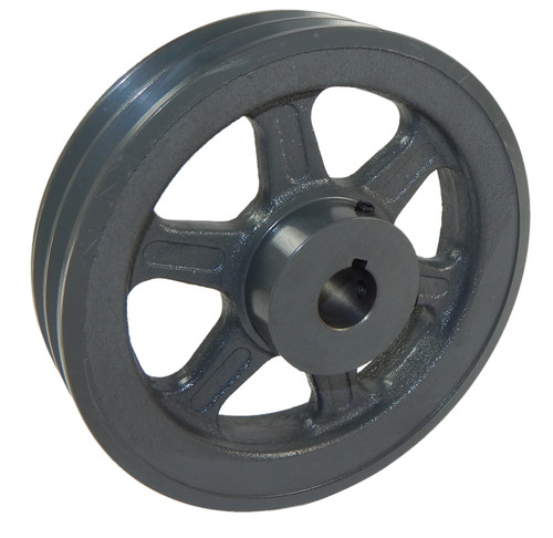 2BK120X1 Pulley | 11.75" x 1" Double V Groove Pulley / Sheave