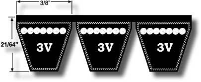 4-3V560-SDS Pulley | 5.60" OD Four Groove Pulley / Sheave for 3V Style V-Belt (bushing not included)