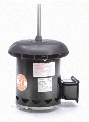 FC3056F Century Condenser Fan Motor 5 5/8" Dia, 1/2 hp, 1140 RPM 200-230/460 volts Century # FC3056F