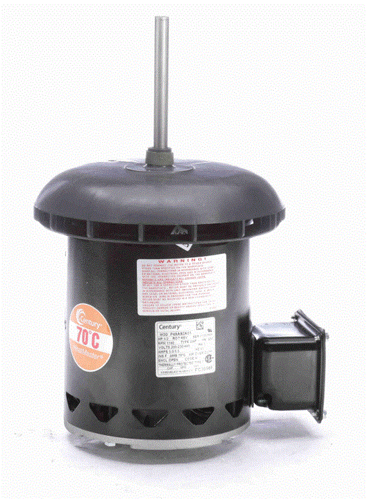 FC3056F Century Condenser Fan Motor 5 5/8" Dia, 1/2 hp, 1140 RPM 200-230/460 volts Century # FC3056F