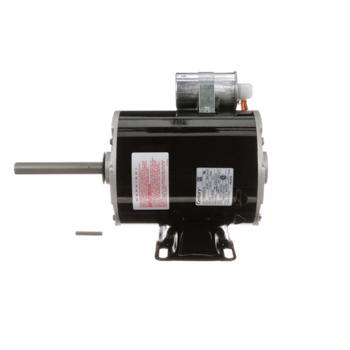FR1076 Century Condenser Fan Motor Single Phase - Resilient Base 3/4 hp 1075 RPM 208-230/460V Century FR1076