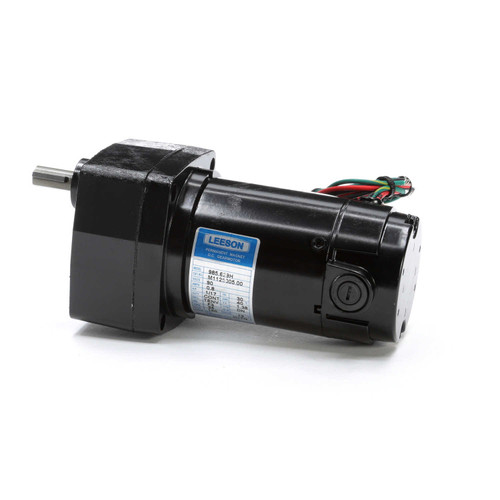 M1125005.00 Leeson |   Parallel Shaft 1/17 hp, 150 RPM 90 Volts DC TENV Electric Gear Motor