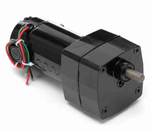M1125036.00 Leeson |   Parallel Shaft 1/17 hp, 60 RPM 180 Volts DC TENV Electric Gear Motor