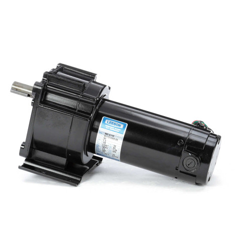 M1125069.00 Leeson |   Parallel Shaft 1/8 hp, 24 RPM 90 Volts DC TENV Electric Gear Motor