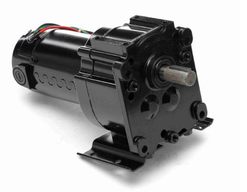 M1125070.00 Leeson |   Parallel Shaft 1/8 hp, 31 RPM 90 Volts DC TENV Electric Gear Motor