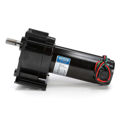 M1125070.00 Leeson |   Parallel Shaft 1/8 hp, 31 RPM 90 Volts DC TENV Electric Gear Motor