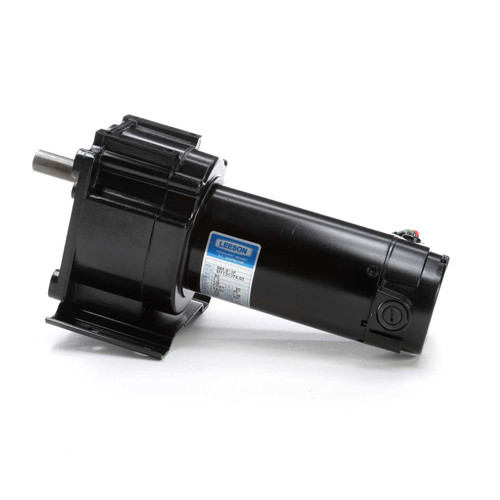 M1125074.00 Leeson |   Parallel Shaft 1/8 hp, 167 RPM 90 Volts DC TENV Electric Gear Motor