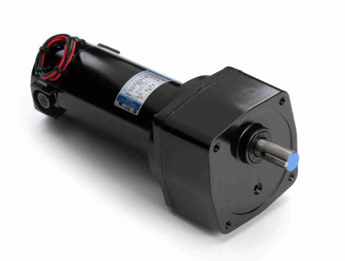 M1135115.00 Leeson |   Parallel Shaft 1/4 hp, 27 RPM 90 Volts DC TENV Electric Gear Motor