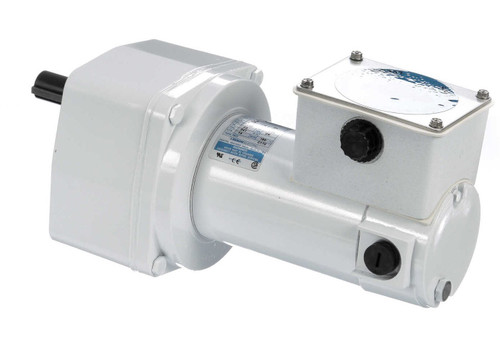 M1125268.00 Leeson |   Parallel Shaft Wash Down 1/8 hp, 14 RPM 90 Volts DC TENV Electric Gear Motor
