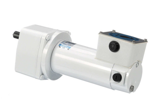 M1125271.00 Leeson |   Parallel Shaft Wash Down 1/4 hp, 250 RPM 90 Volts DC TENV Electric Gear Motor