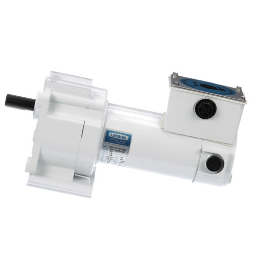 M1125264.00 Leeson |   Parallel Shaft Wash Down 1/8 hp, 94 RPM 90 Volts DC TENV Electric Gear Motor