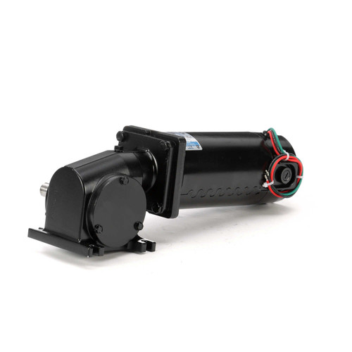 M1135065.00 Leeson |   Right Angle 1/4 hp, 250 RPM 180 Volts DC TENV Electric Gear Motor