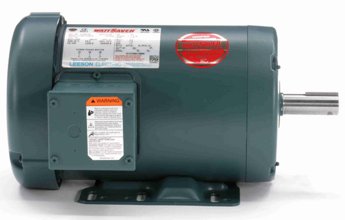 121938.00 Leeson |  1 hp 1140 RPM 145T Frame TEFC 575V