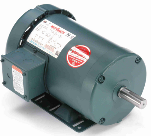 121938.00 Leeson |  1 hp 1140 RPM 145T Frame TEFC 575V