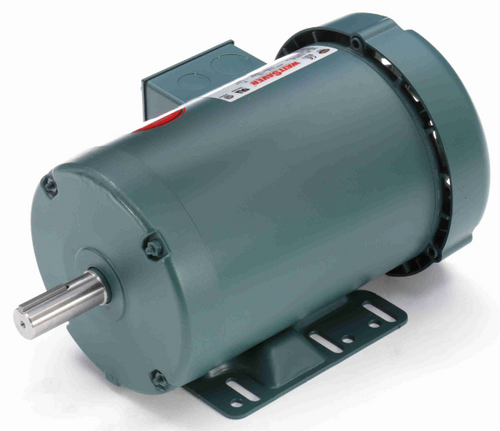 121938.00 Leeson |  1 hp 1140 RPM 145T Frame TEFC 575V