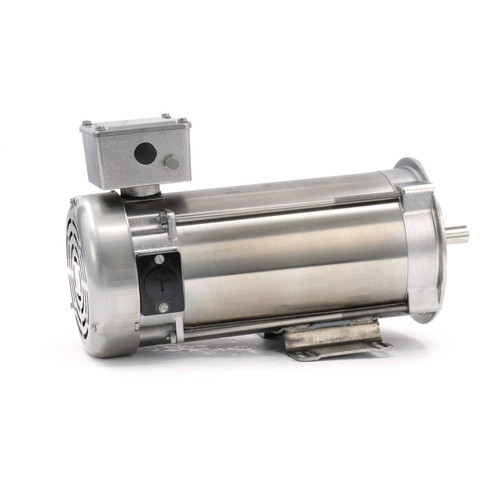 109072.00 Leeson |  3/4 hp 1750 RPM 56C With Base 90 VDC TEFC  Stainless Steel