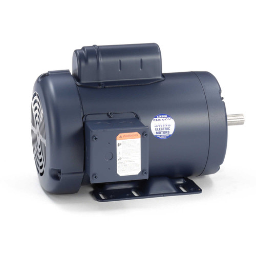 110066.00 Leeson |  1 hp 1425 RPM 56H Frame TEFC Rigid Base 110/220V 50hz.
