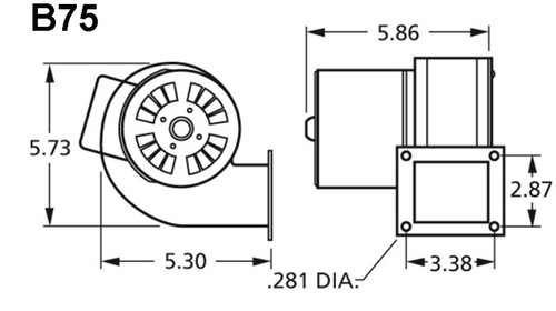Fasco B75 Blower | Electric Motor Warehouse