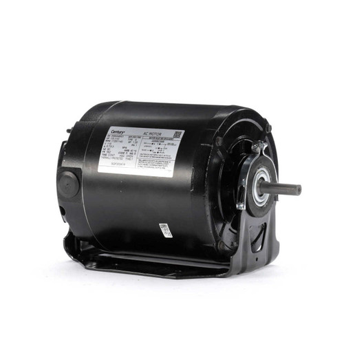 SGF2034V4 Century 1/3 hp 1725 RPM 2-SPD 56Z Frame 115V Belt Drive Blower Motor Century # SGF2034V4