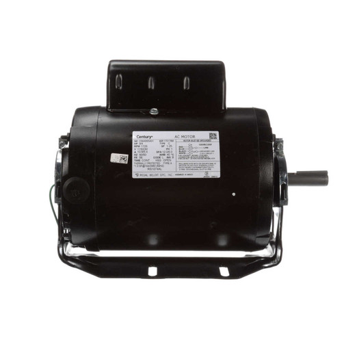 RS1074AL Century 3/4 hp 1725 RPM 56 Frame 115/230V 50/60 hz Belt Drive Cap Start Blower Motor Century # RS1074AL