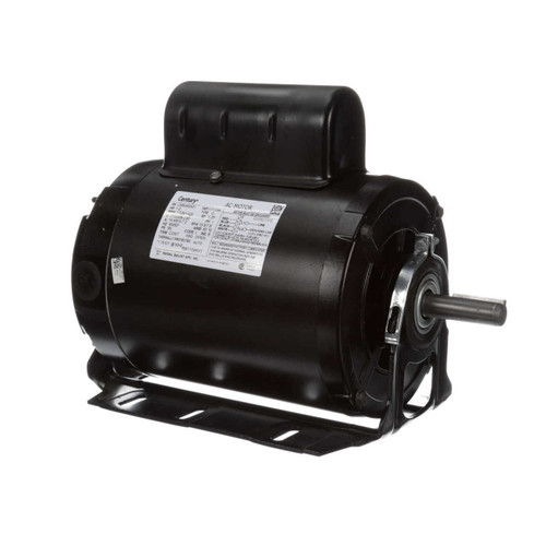 RB1104AV1 Century 1 hp 1725 RPM 56 Frame 115/208-230V 50/60 hz Belt Drive Cap Start Blower Motor Century # RB1104AV1