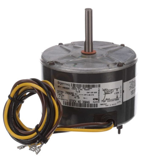 Genteq 3S046 Replacement Condenser Fan Motor for Carrier HC39GE237