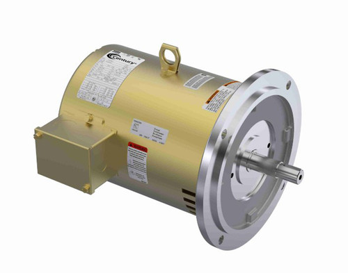 R232M2A Century Purex 7.5 hp 3450 RPM 184TY Frame 208-230/460V Three Phase Century Pump Motor