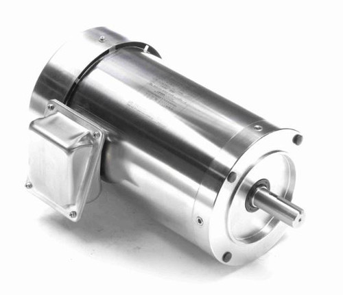 191570.00 Leeson |  2 hp 1800 RPM 145TC Frame TEFC 208-230/460 Volts Stainless Steel