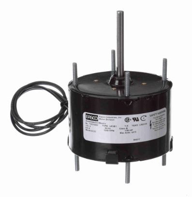 Fasco D122 Motor | 1/80 hp 1500 RPM CW 3.3" Diameter 115 Volts