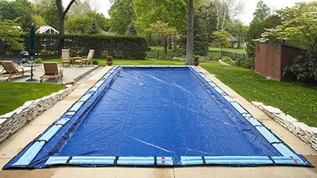 SWIMLINE SUPER DELUXE 18' x 40' Rectangle Winter Inground Swimming Pool Cover 15 Year Limited Warranty SD1840RC