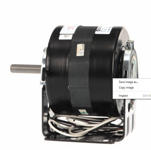 U6432 Century 1/15 hp 1050 RPM 1-Speed 5" Diameter 115V Century Motor # U6432