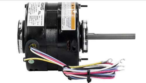 Fasco D158 Direct OEM Aftermarket Replacement Motor | 1/5 hp 1050 RPM CW 5" 3-Speed 115V Direct Drive Furnace Motor