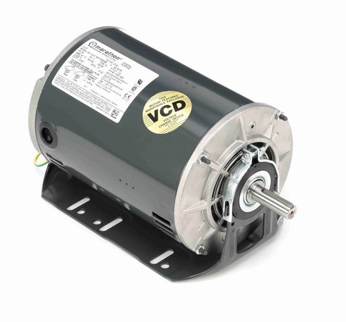 G144 Marathon 2 hp 3 phase 1800 RPM 56 Frame 208-230/460V ODP Resilient Mount Marathon Motor