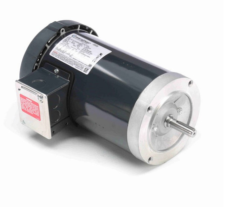 P107A Marathon 3 hp 3600 RPM 3-Phase 56C Frame TEFC (no base) 230/460V Marathon Motor