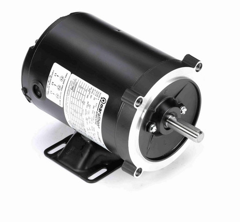 Y500 Marathon 1/4 hp 1800 RPM 3-Phase 56C Frame TENV (rigid base