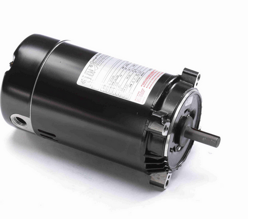 K1100 Century 1 hp 3600 RPM 1-Phase 56C Frame ODP (no base) 115/230V Century Jet Pump Motor # K1100