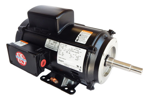 EEQ500 US Motors 5 hp 3550 RPM  1-phase 184JMZ Frame 230V Close-Coupled Pool Pump Motor (Pentair EQ 357065 Replacement)