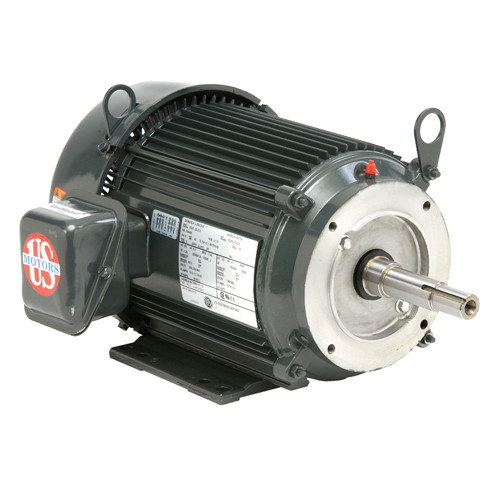 DJ34P3DM US Motors 3/4 hp 1200 RPM 3-phase 143JM Frame 208-230