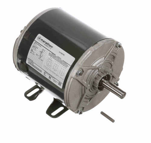 K196 Marathon 1/3 hp 208-230/460V 1800 RPM 3-Phase 56 Frame TENV (rigid base) Motor