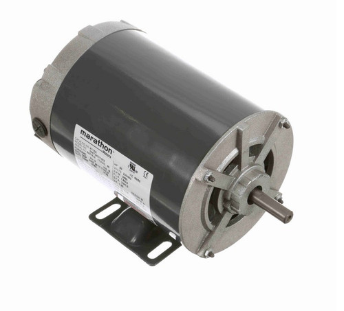 K115A Marathon 1/2 hp 3600 RPM 230/460V 3-Phase 48 Frame ODP (rigid base) Motor