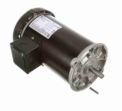 C349ES Century 3-Phase 1 1/2 hp 1800 RPM 230/460V TEFC 56N Frame Auger Motor