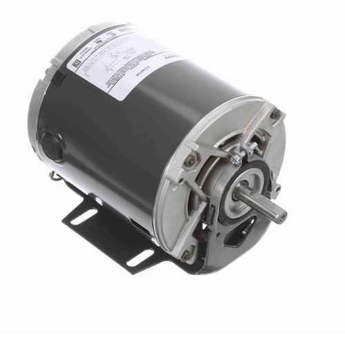 4370 Marathon 1/3 hp (1 speed) 115V 1800 RPM ODP 48 Frame Resilient Base  Blower Motor