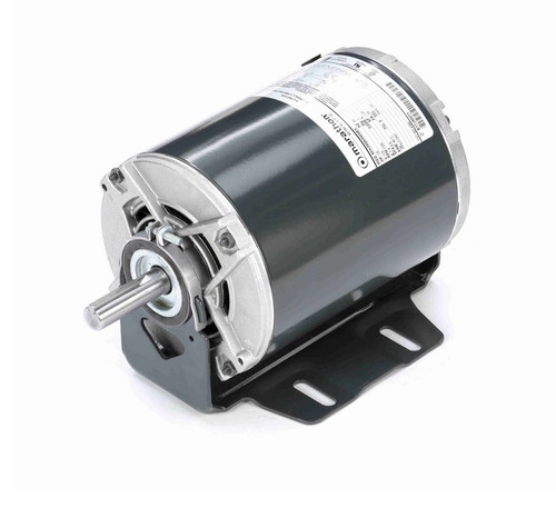 4392 Marathon 1/2 hp (1 speed) 115V 1800 RPM ODP 56 Frame Resilient Base  Blower Motor