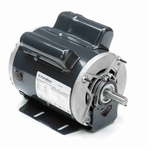 C420 Marathon 3/4 hp (2 speed) 115V 1800 RPM ODP 56 Frame Cap Start/Run Resilient Base Motor