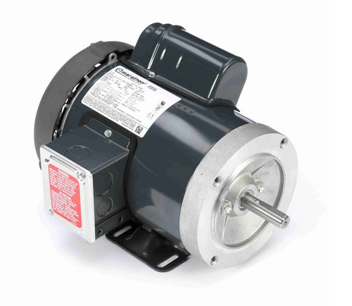 G382 Marathon 1 hp 115/208-230V 1800 RPM 56CZ Frame TEFC  Cap Start Motor