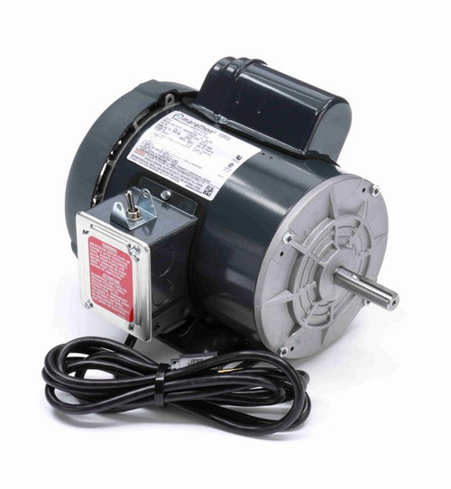 T015 Marathon 1 hp 115/208-230V 3600 RPM 56 Frame TEFC  Cap Start Woodshop Motor