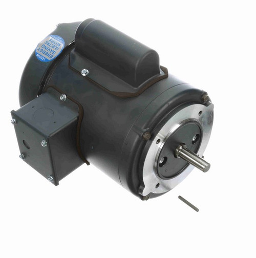 102663.00 Leeson 1/3 hp 115/208-230V 1800 RPM TENV 48CZ Frame Cap Start Motor