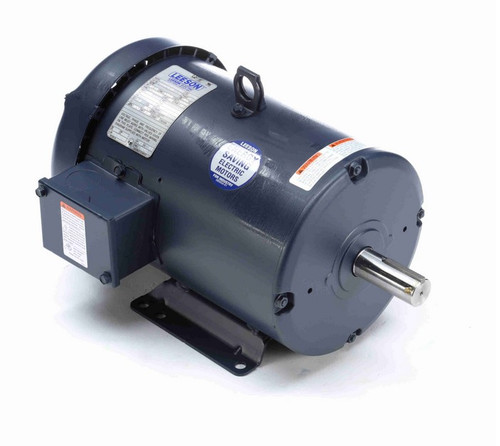 131475.00 Leeson 5 hp 1800 RPM 460V 184T Frame (Rigid Base) TEFC 3-Phase Variable Torque Motor