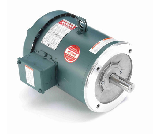 132461.00 Leeson 3 hp 1800 RPM 575V 182TC Frame TEFC (no base) 3-Phase Motor